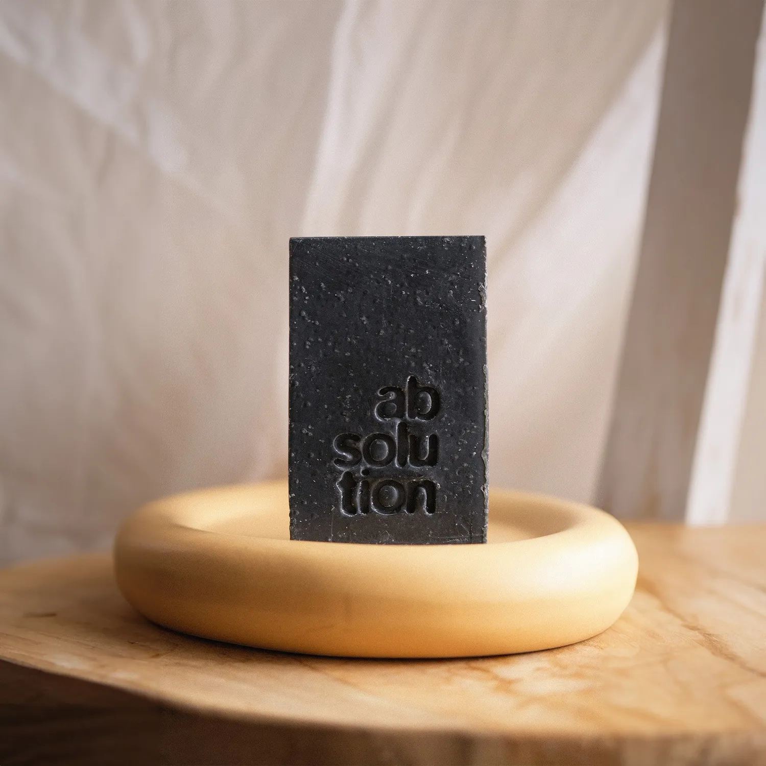 Absolution Le Savon Noir fast tvål kol