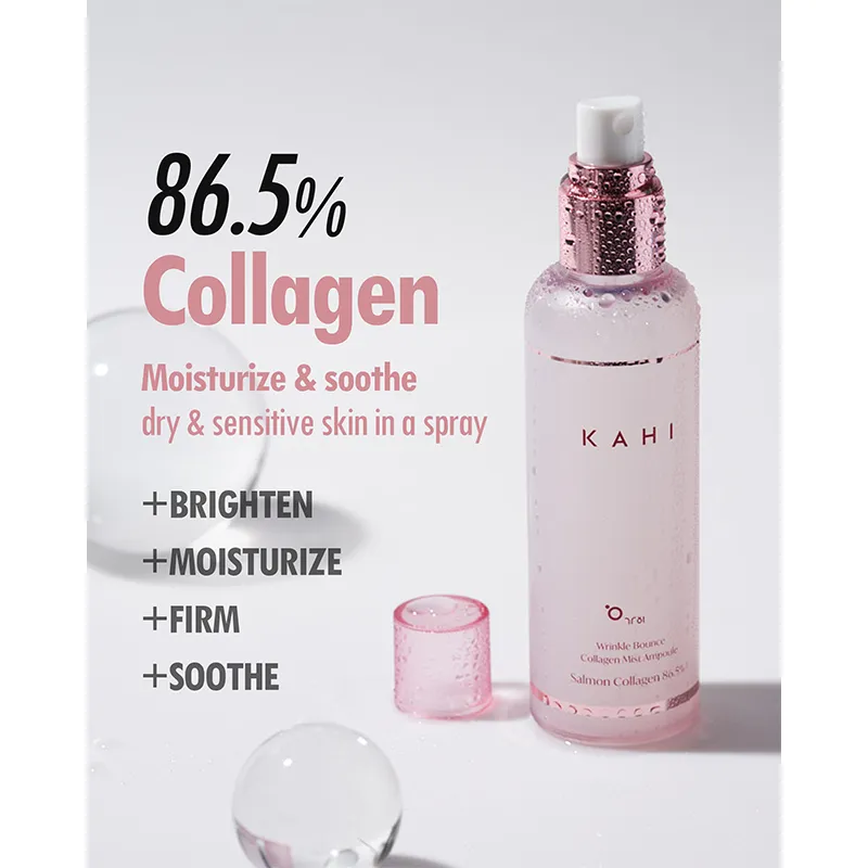 KAHI Collagen Ampoule Mist ansiktsmist glow återfuktande