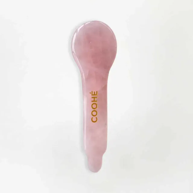 COOHÉ Eye Relief gua sha sked rosenkvarts ögon