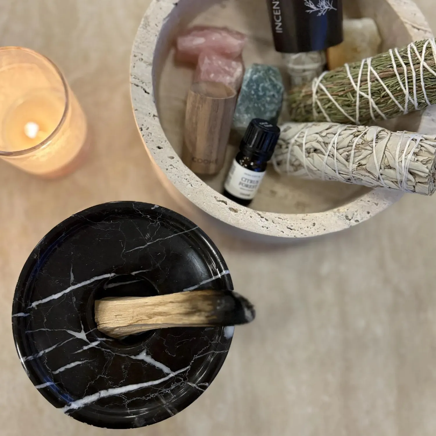 COOHÉ Renew Smudge Kit rosmarin palo santo