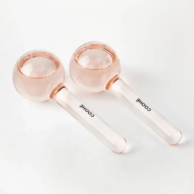 COOHÉ Ice Globes Cooling Massage kylglob borosilikatglas