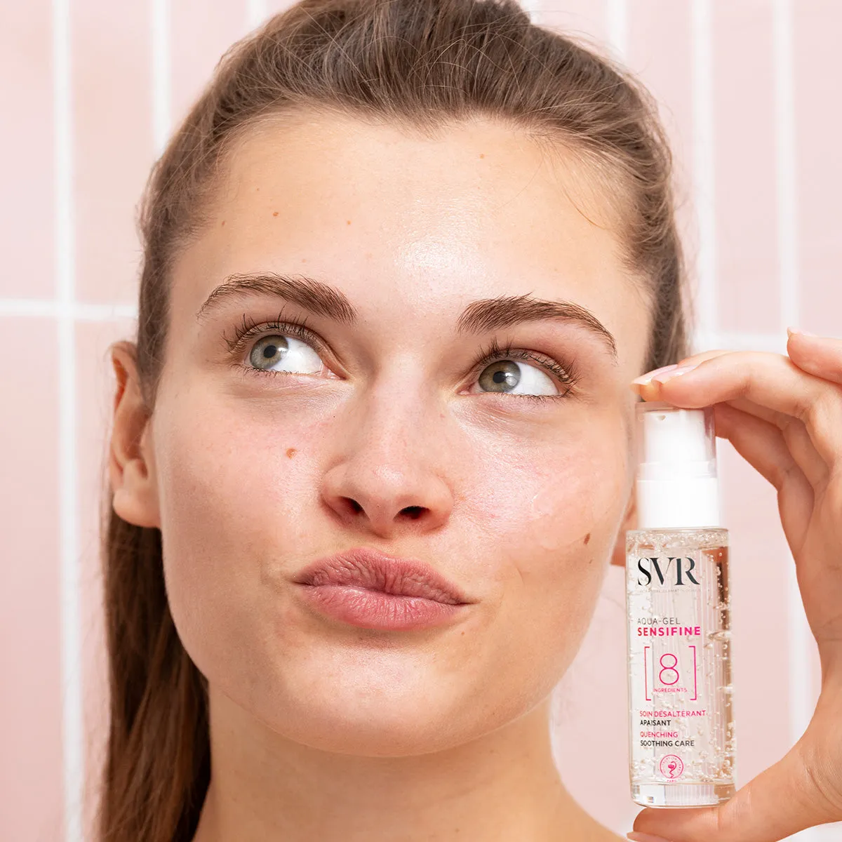 SVR Sensifine Aqua-Gel ansiktsgel 40 ml aloe vera
