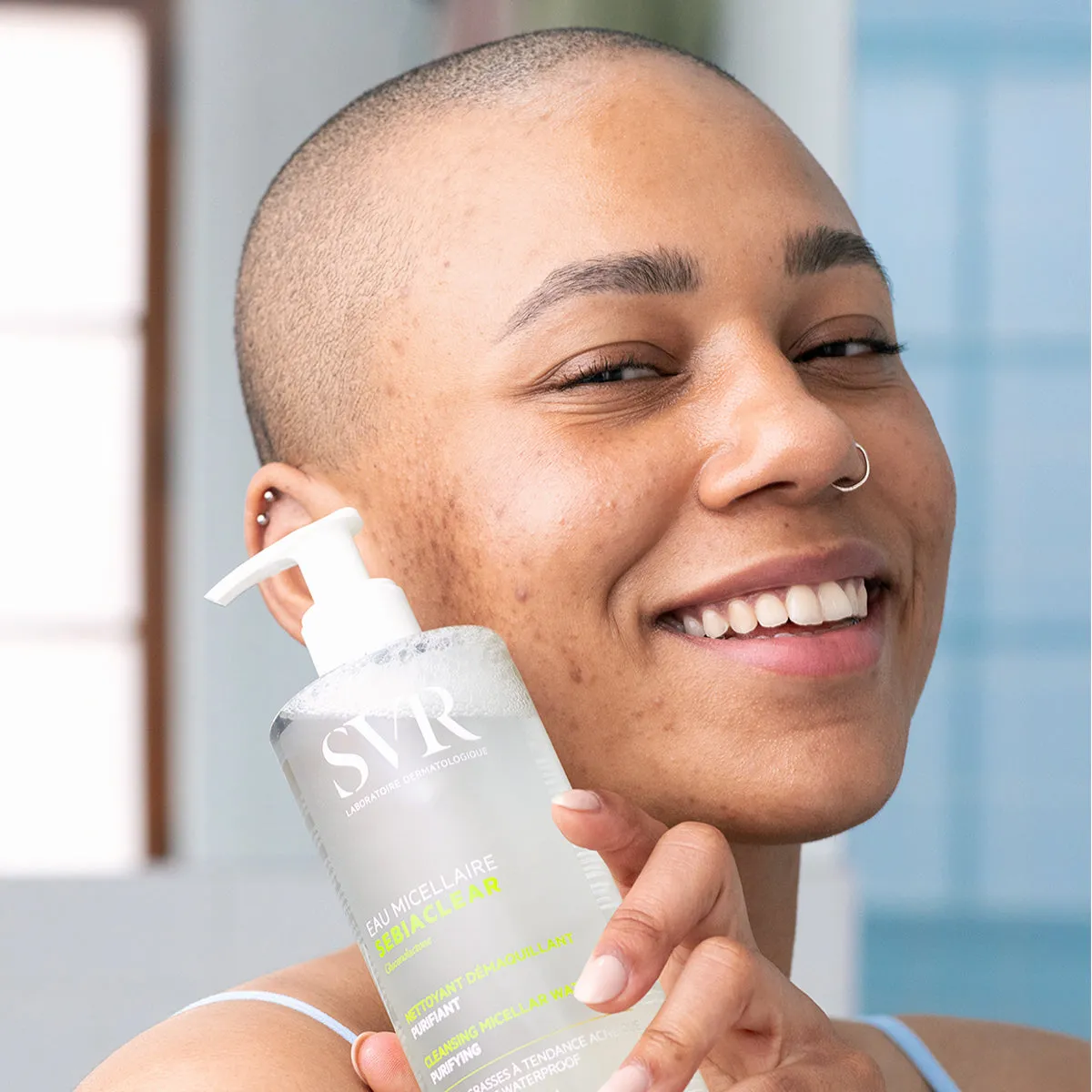 SVR Sebiaclear Eau Micellaire micellärvatten 400ml fet hy