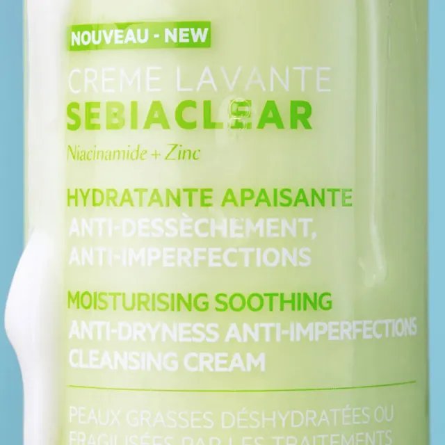SVR Sebiaclear rengöringskräm 400 ml oparfymerad
