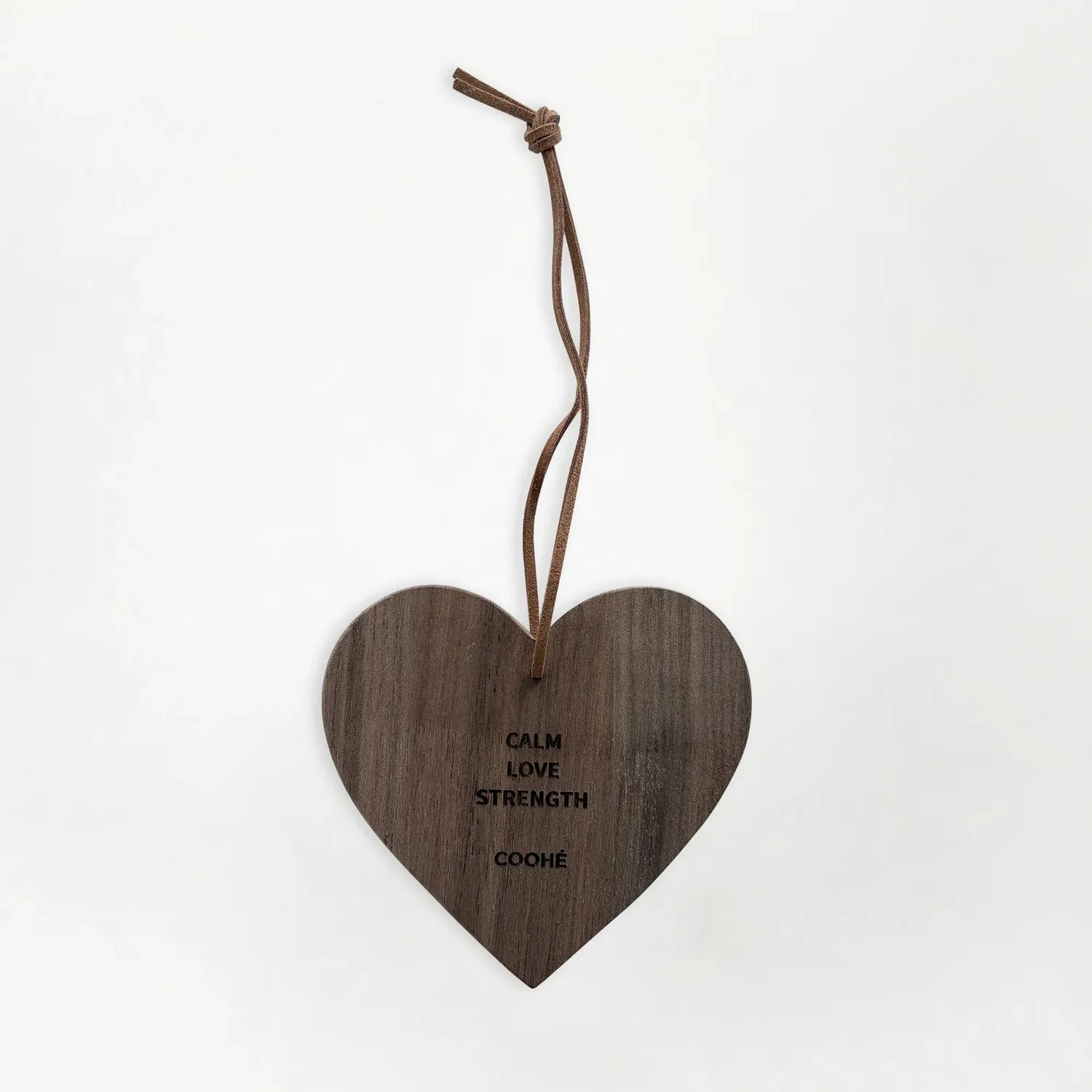 COOHÉ 7 Love diffuser-kit trähjärta kristaller