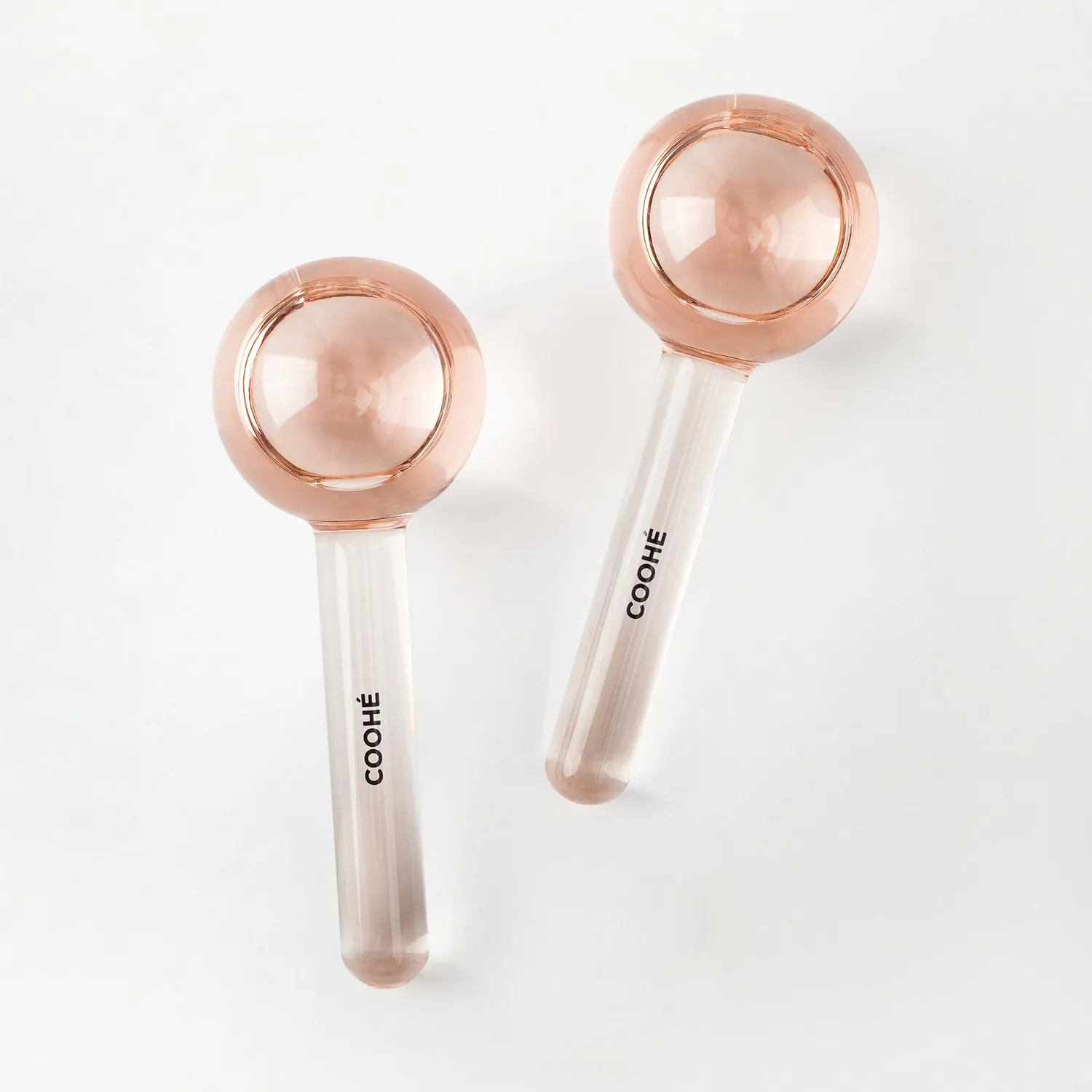 COOHÉ Ice Globes Cooling Massage kylglob borosilikatglas