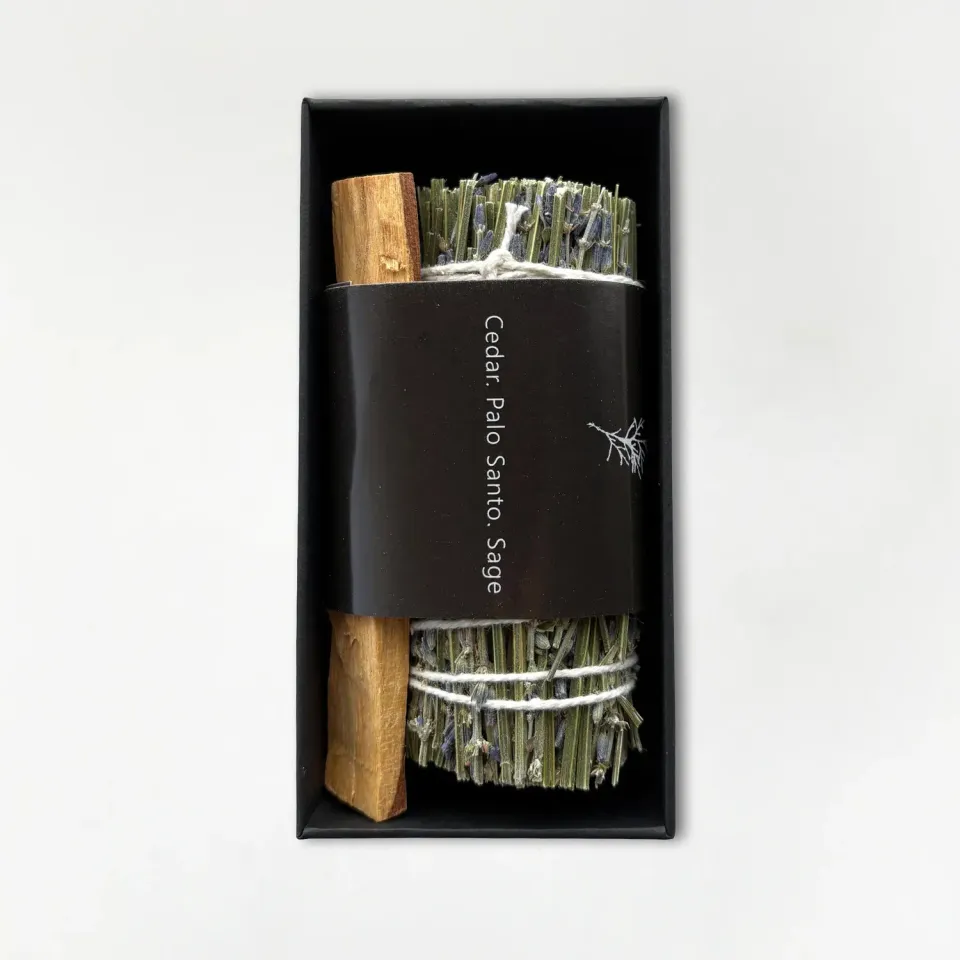 COOHÉ Relax smudge kit lavendel palo santo