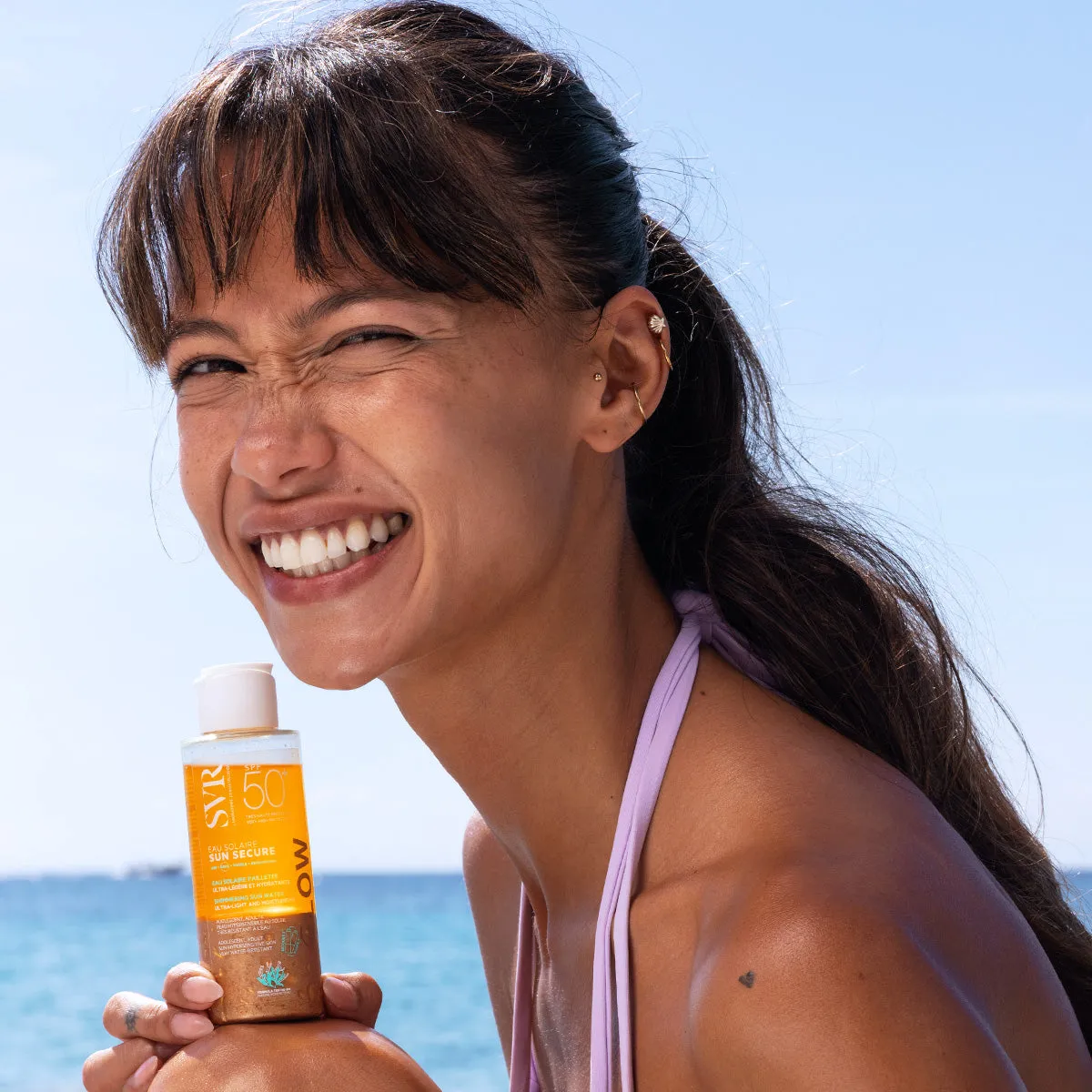 SVR Sun Secure Eau Solaire Glow solskydd 100 ml SPF50+