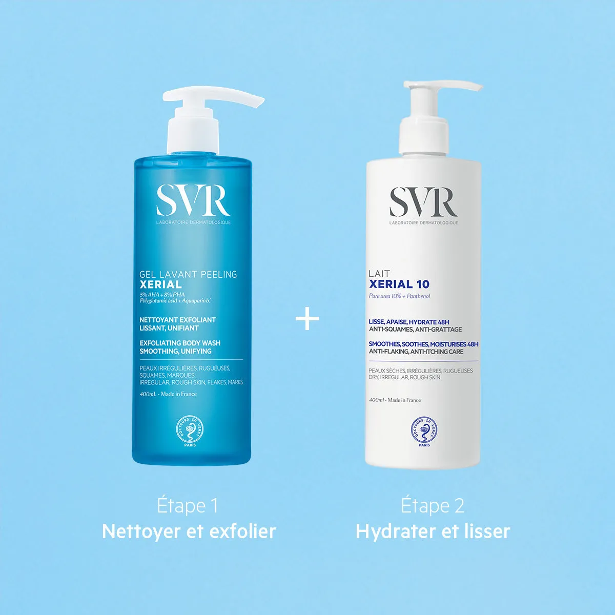 SVR Xerial Duo peau neuve hudvårdsset duo