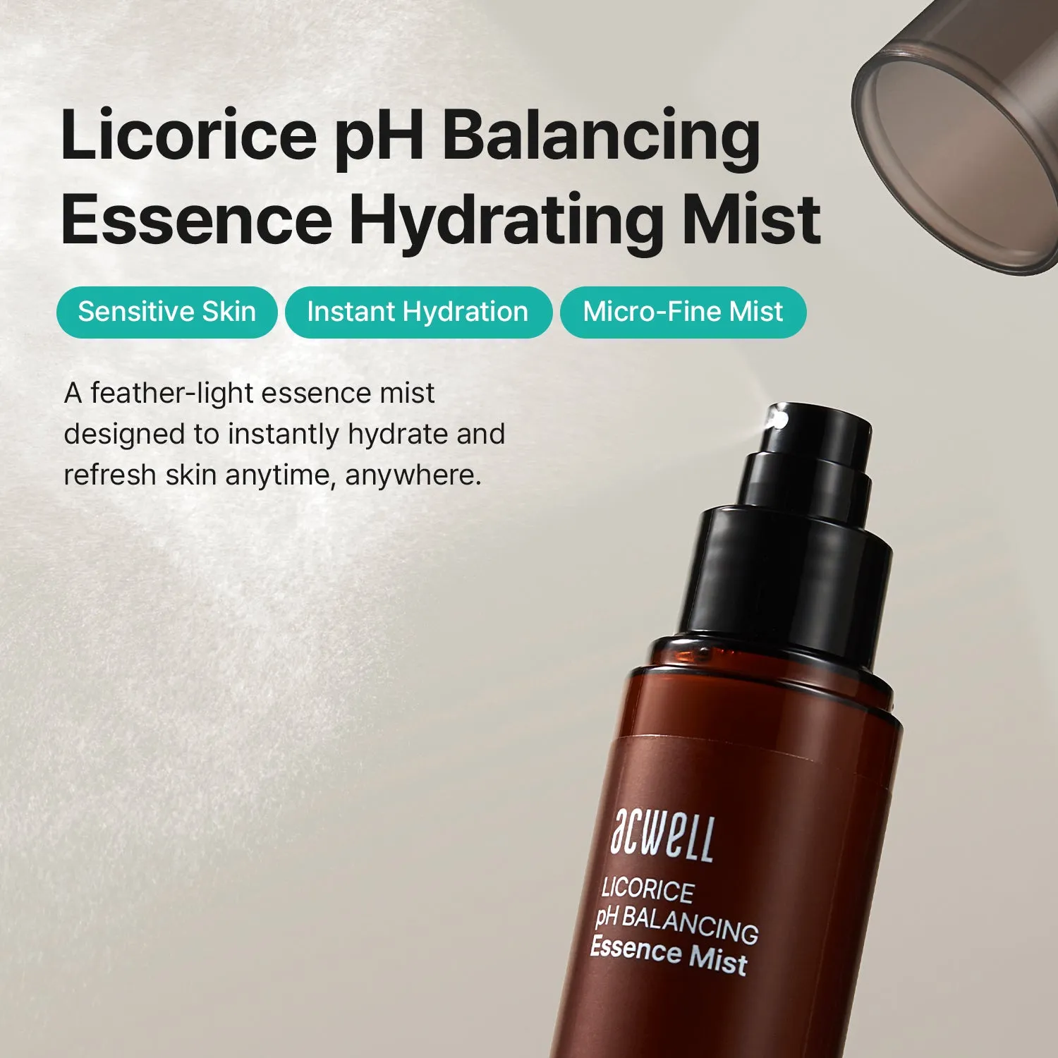 Acwell Licorice pH Balancing ansiktsmist lakrits