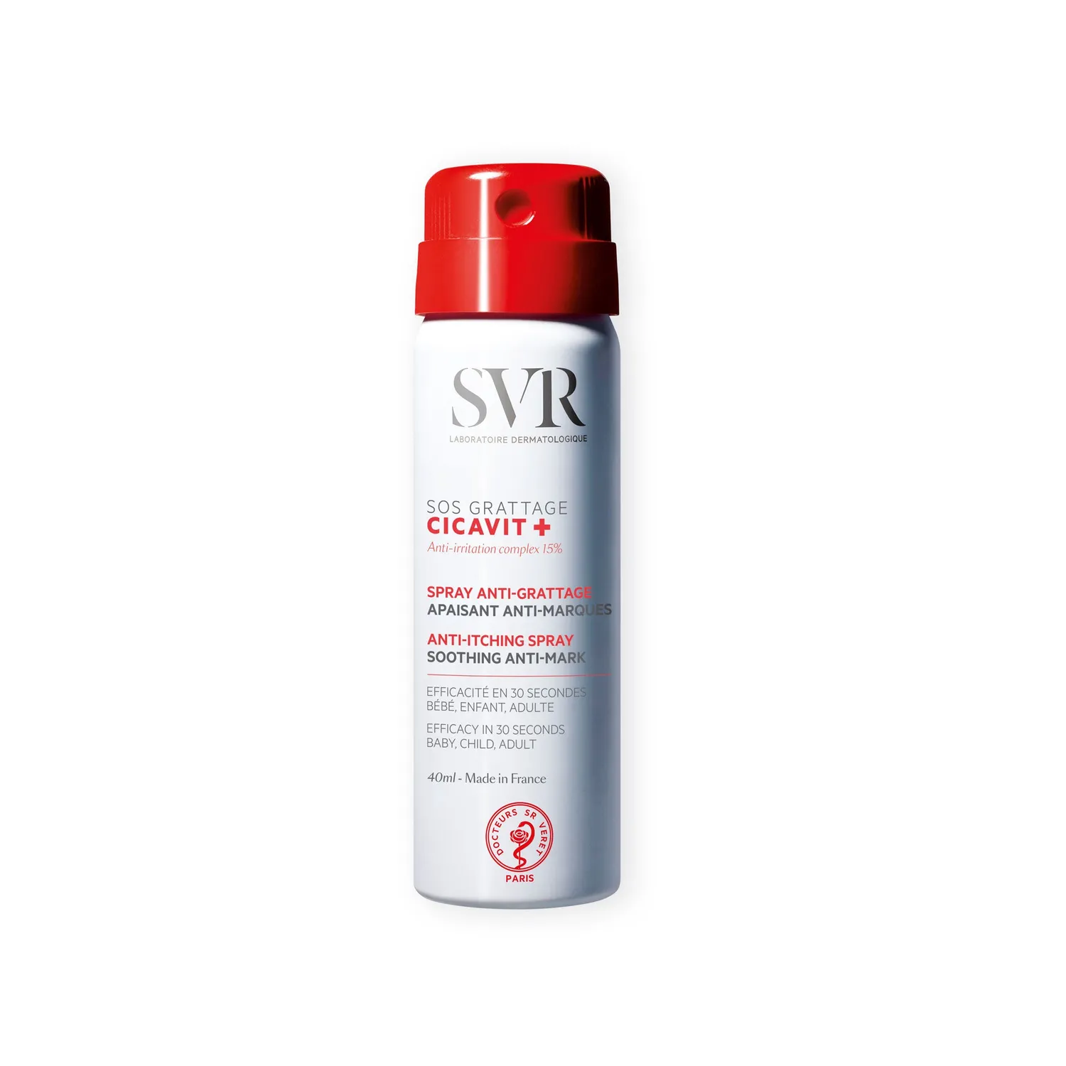 SVR Cicavit+ SOS Grattage spray 40 ml mot klåda