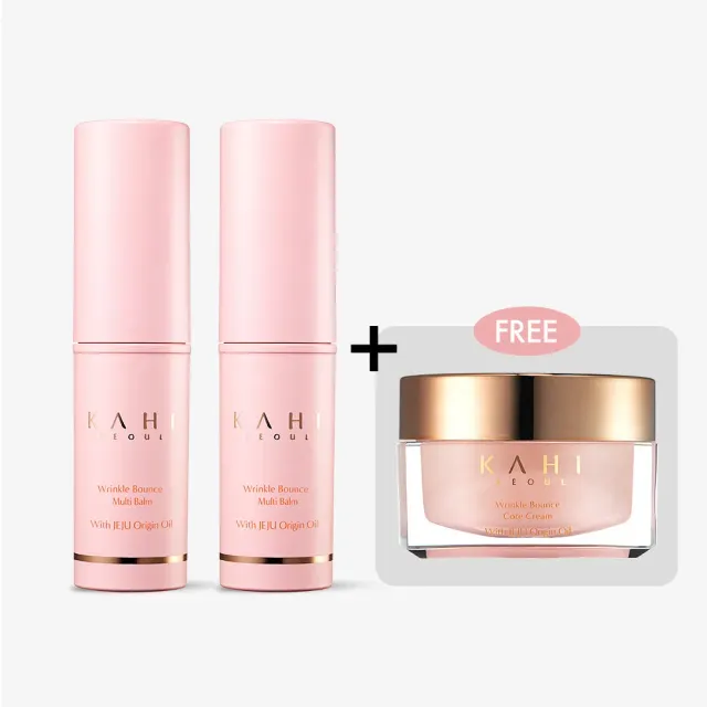 KAHI Multi Balm 2-pack + Core Cream fuktstiftkit