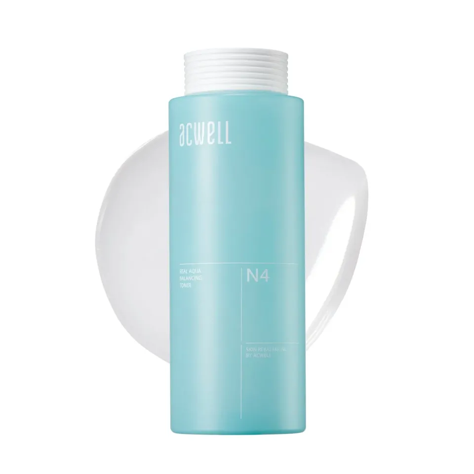 Acwell Real Aqua Balancing ansiktstoner mild peeling