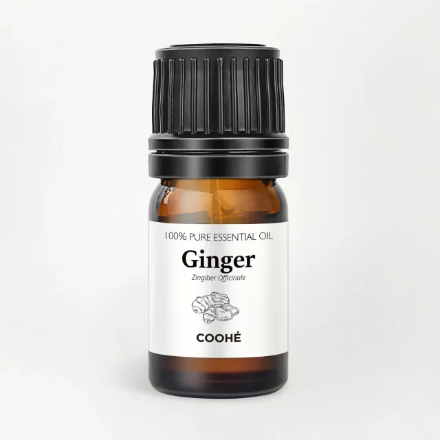 COOHÉ Ginger eterisk olja 5 ml värmande