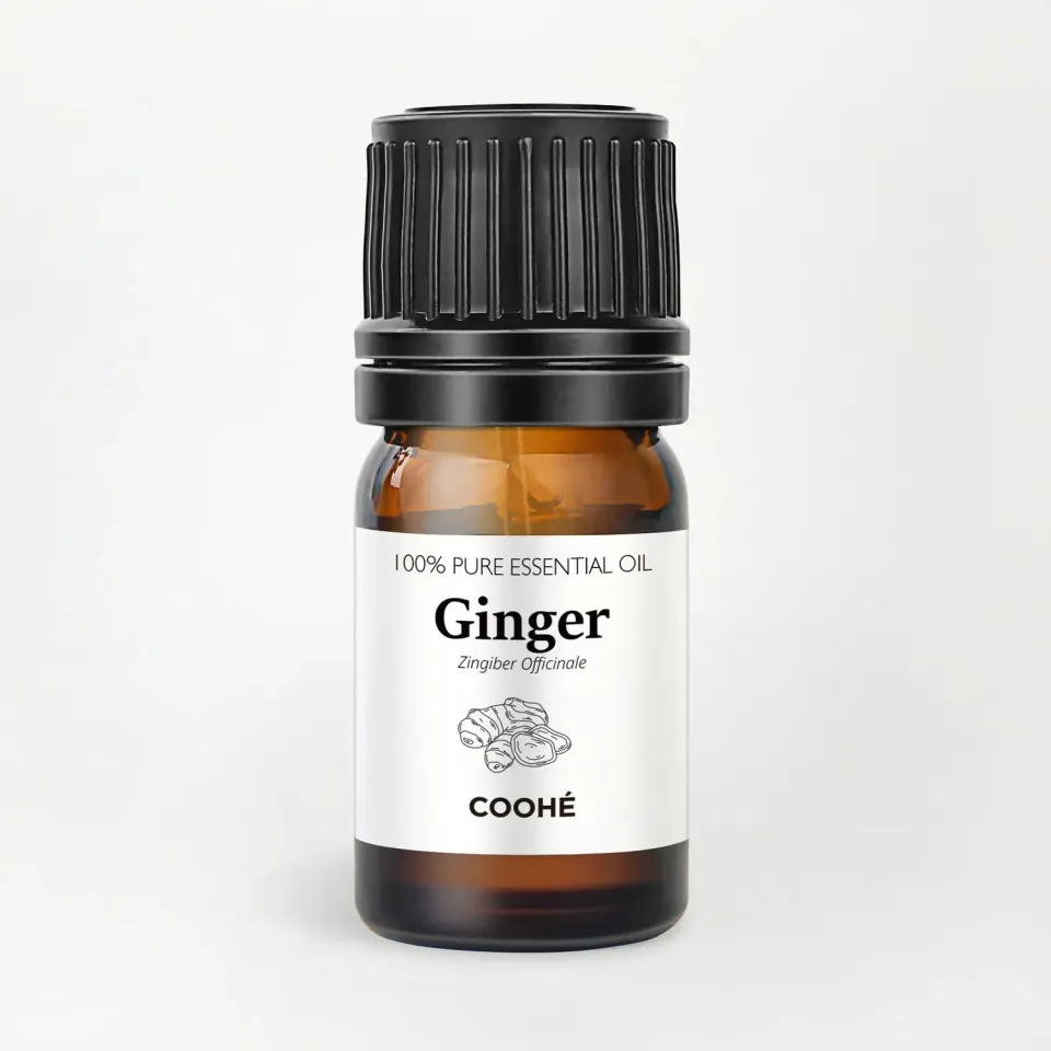 COOHÉ Ginger eterisk olja 5 ml värmande