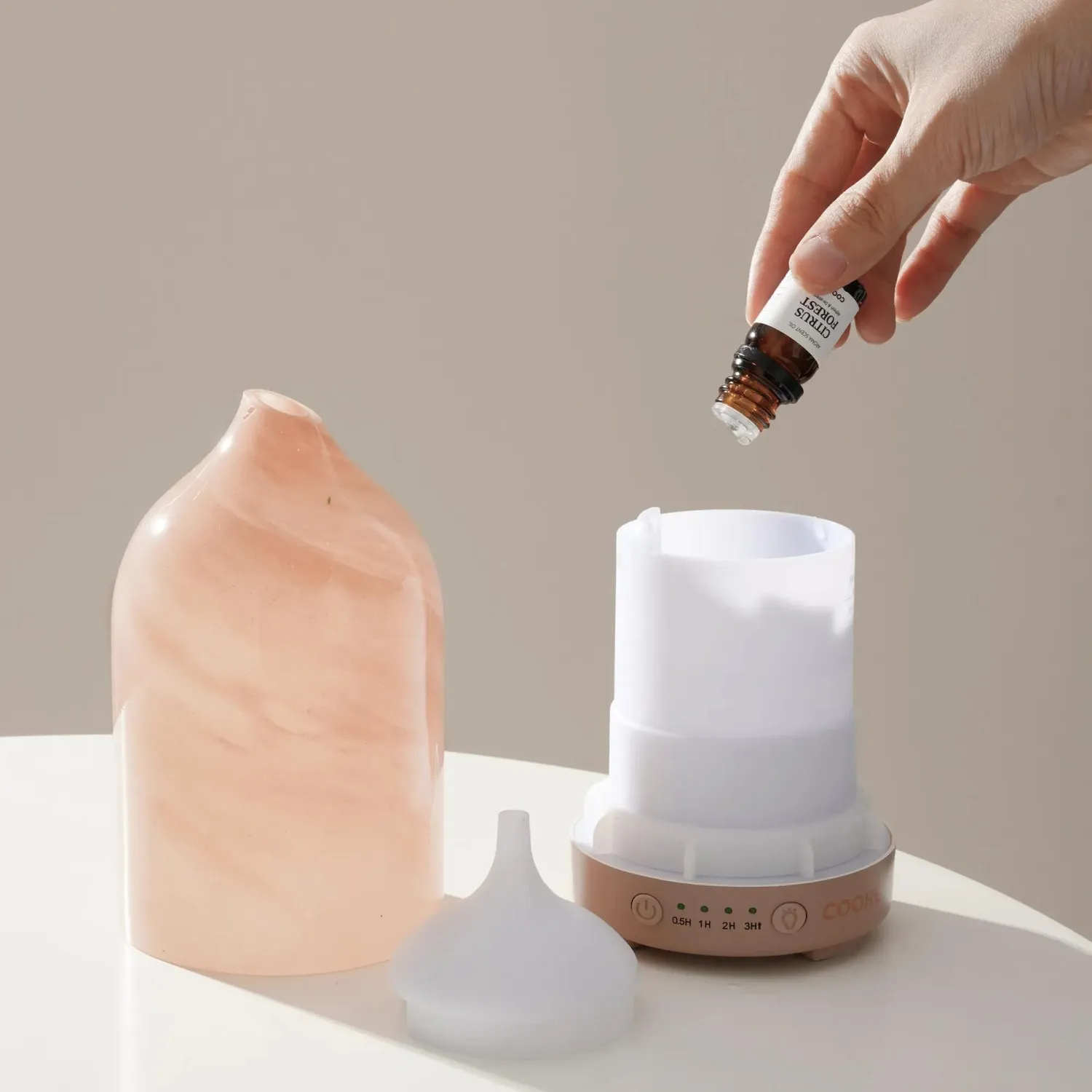 COOHÉ Galaxy Mist aromadiffuser 250ml ljusrosa