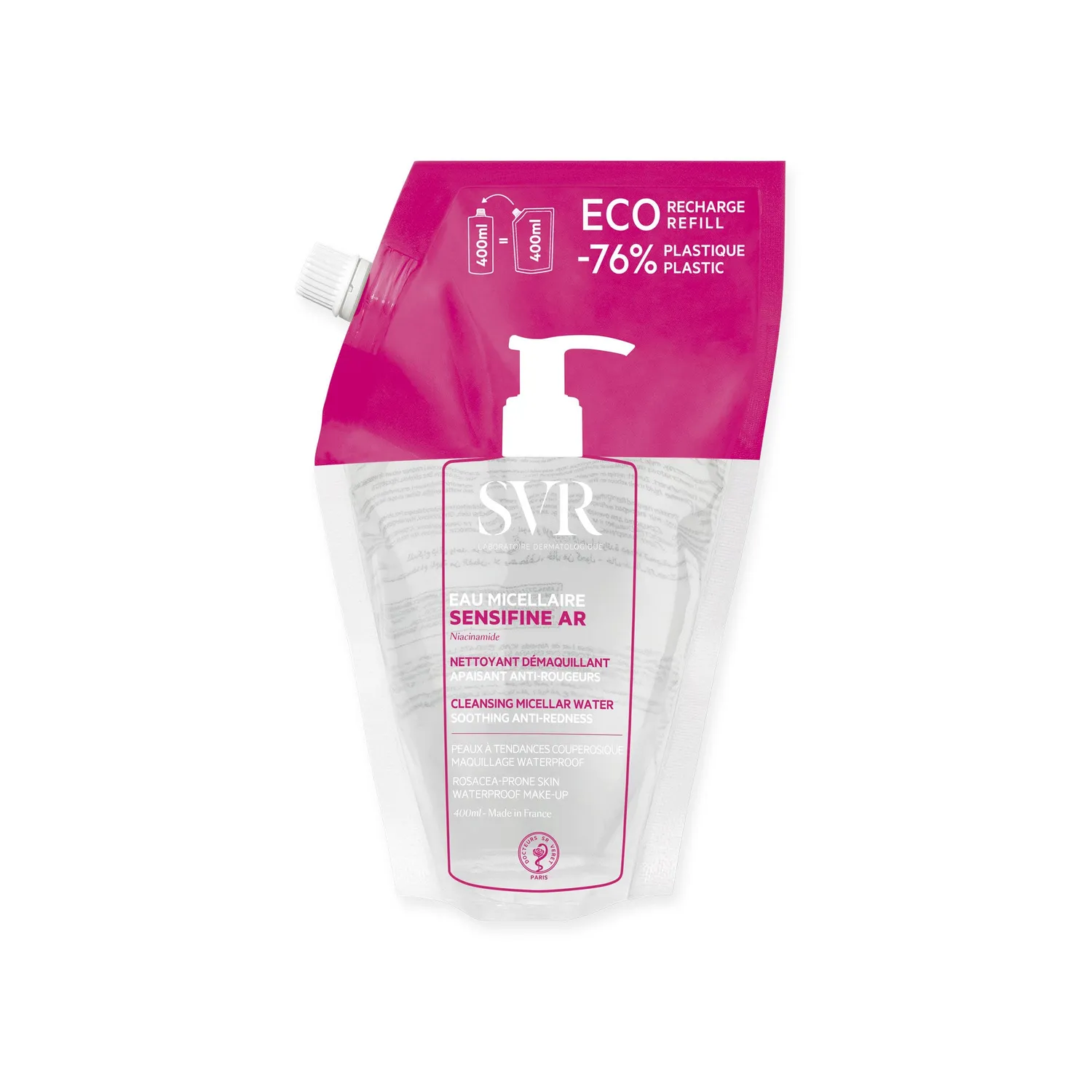 SVR Sensifine AR Eau Micellaire micellärvatten 400ml