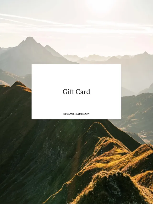 Susanne Kaufmann Digital Gift Card presentkort digitalt