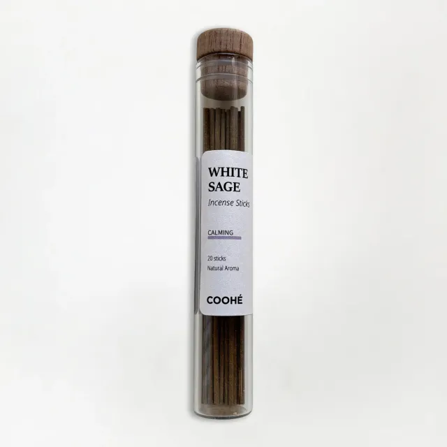 COOHÉ White Sage rökelsepinnar 20-pack örtig