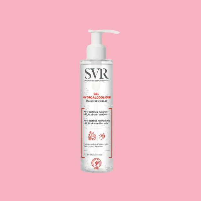 SVR Gel Hydroalcoolique handgel 200ml känsliga händer