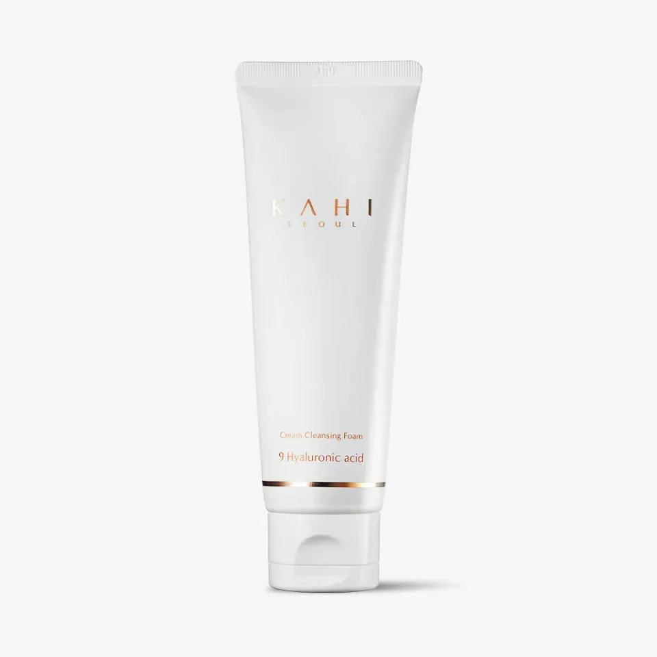 KAHI Cream Foam Cleanser ansiktstvätt krämig mild