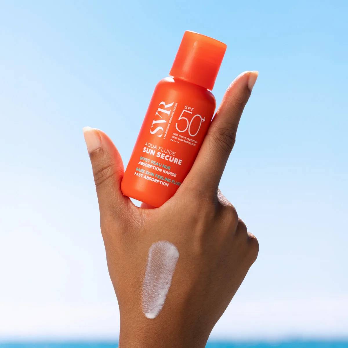 SVR Sun Secure Aqua Fluide solfluid SPF50+ 50 ml lätt