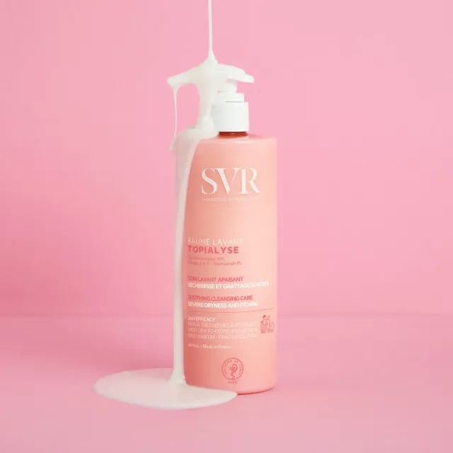 SVR Topialyse Baume Lavant duschtvål 400ml oparfymerad