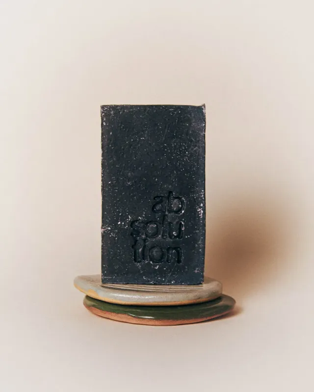 Absolution Le Savon Noir fast tvål kol