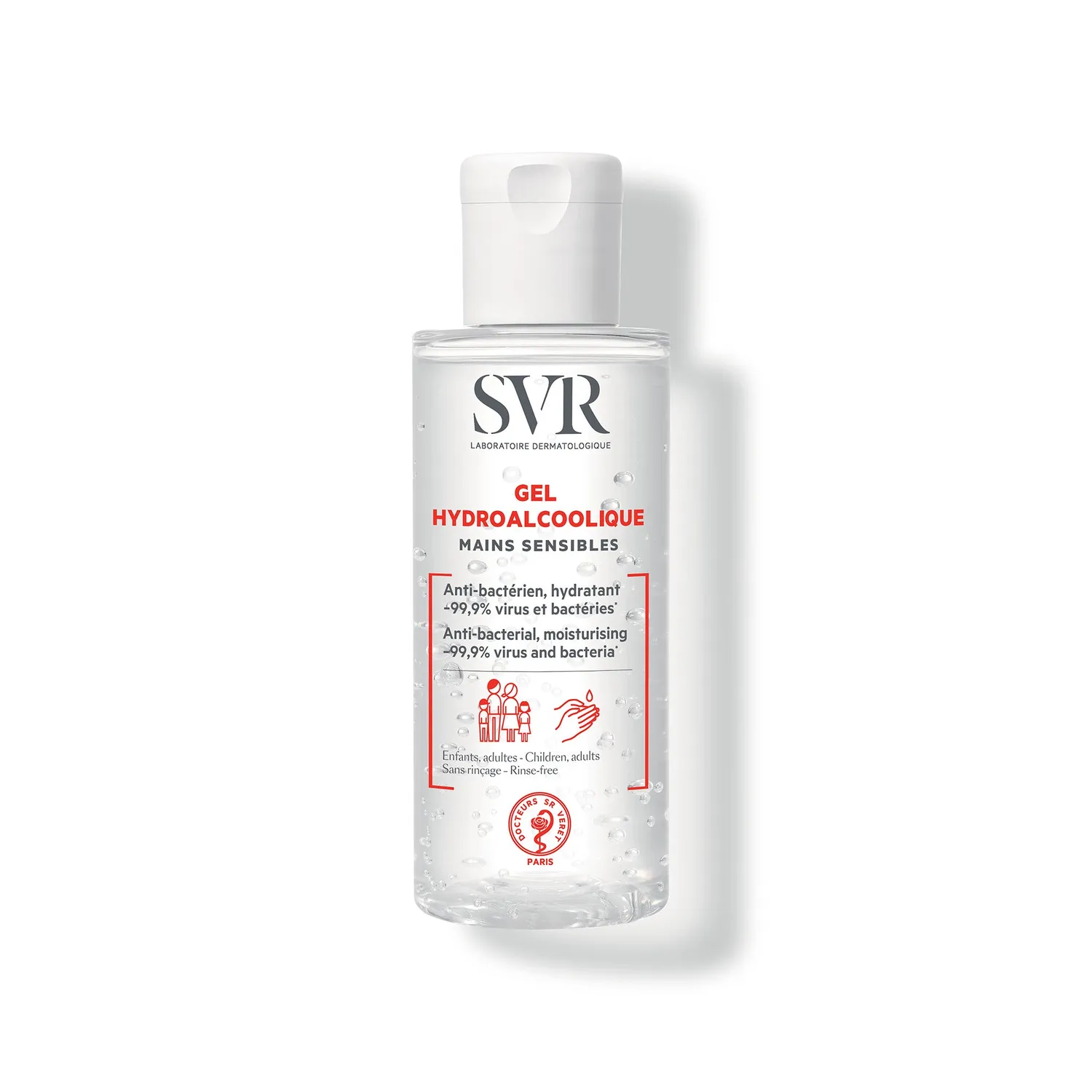 SVR Gel Hydroalcoolique handgel 200ml känsliga händer