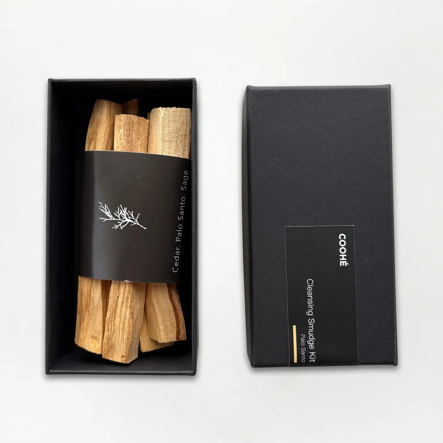 COOHÉ Cleansing Smudge Kit palo santo 5-pack