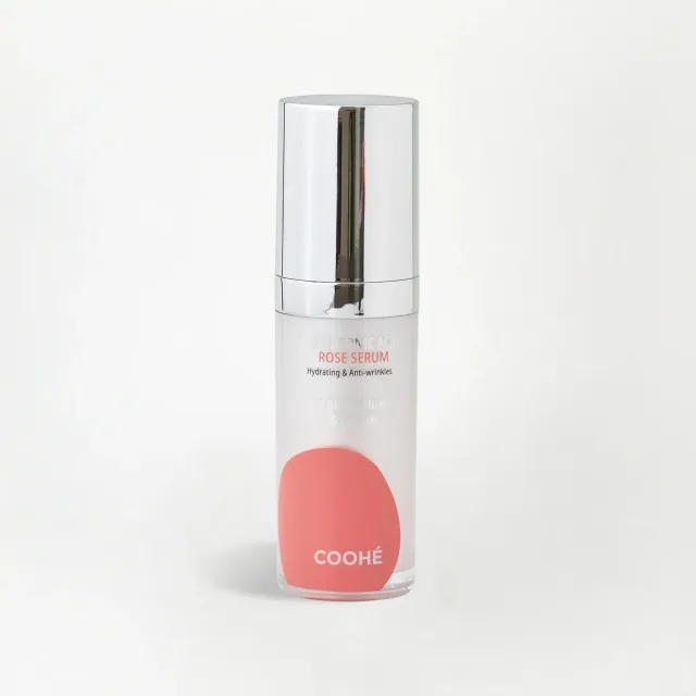 COOHÉ Hyaluronsyra Rose ansiktsserum 30ml torr hud