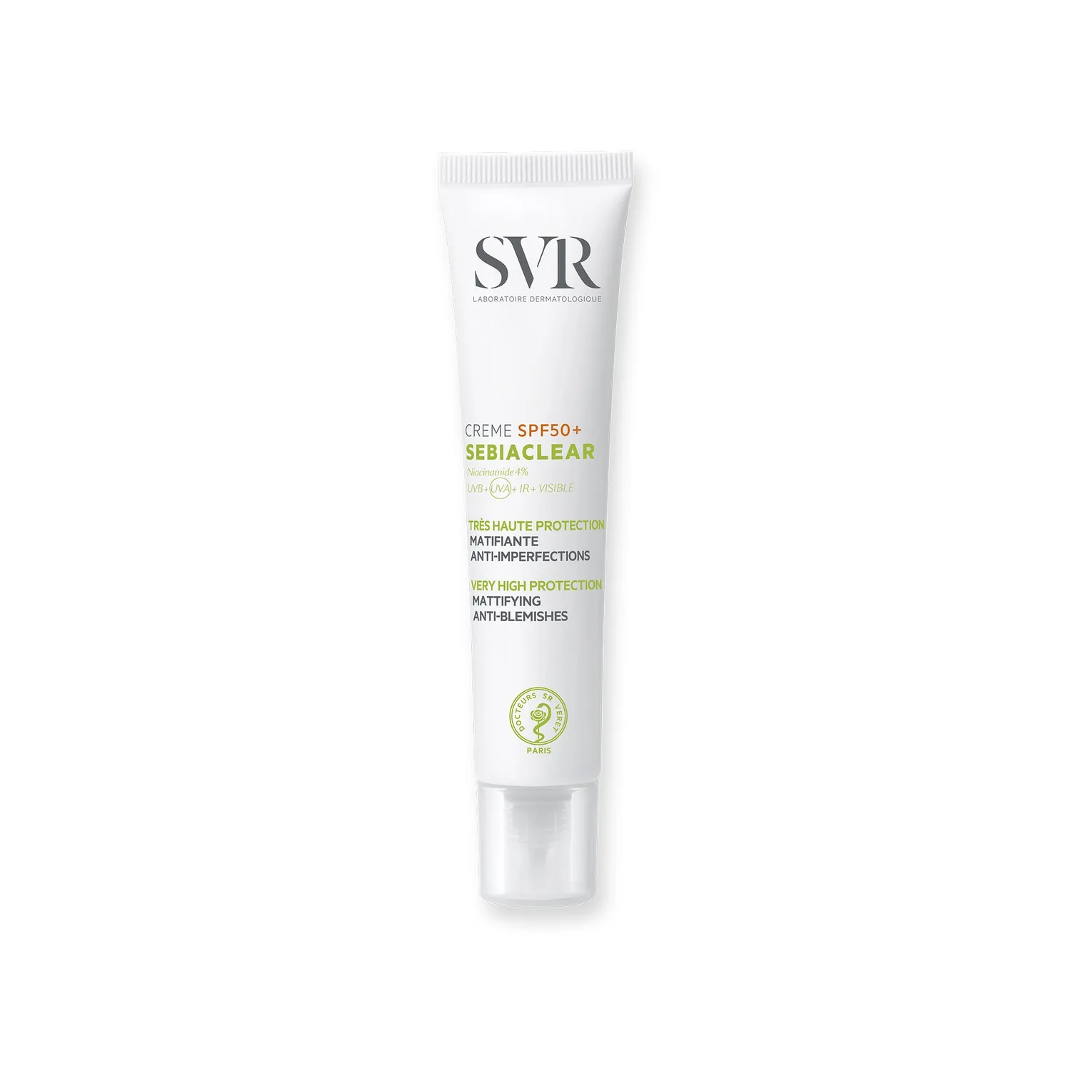 SVR Sebiaclear Crème SPF50+ dagkräm 40 ml fet hy