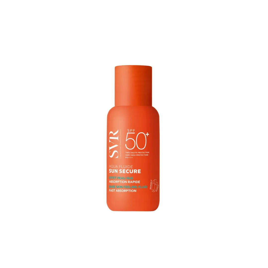 SVR Sun Secure Aqua Fluide solfluid SPF50+ 50 ml lätt