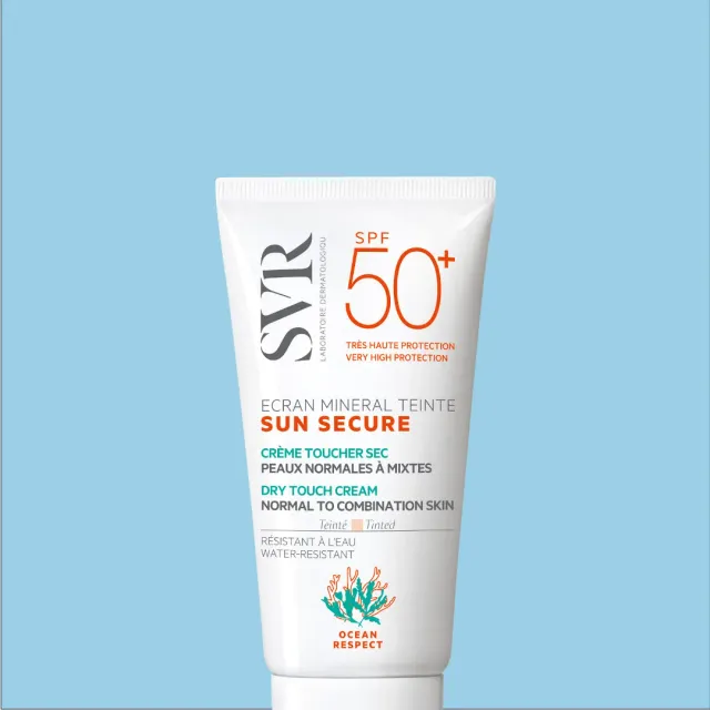 SVR Sun Secure Mineral Teinté solkräm 60g normal hud
