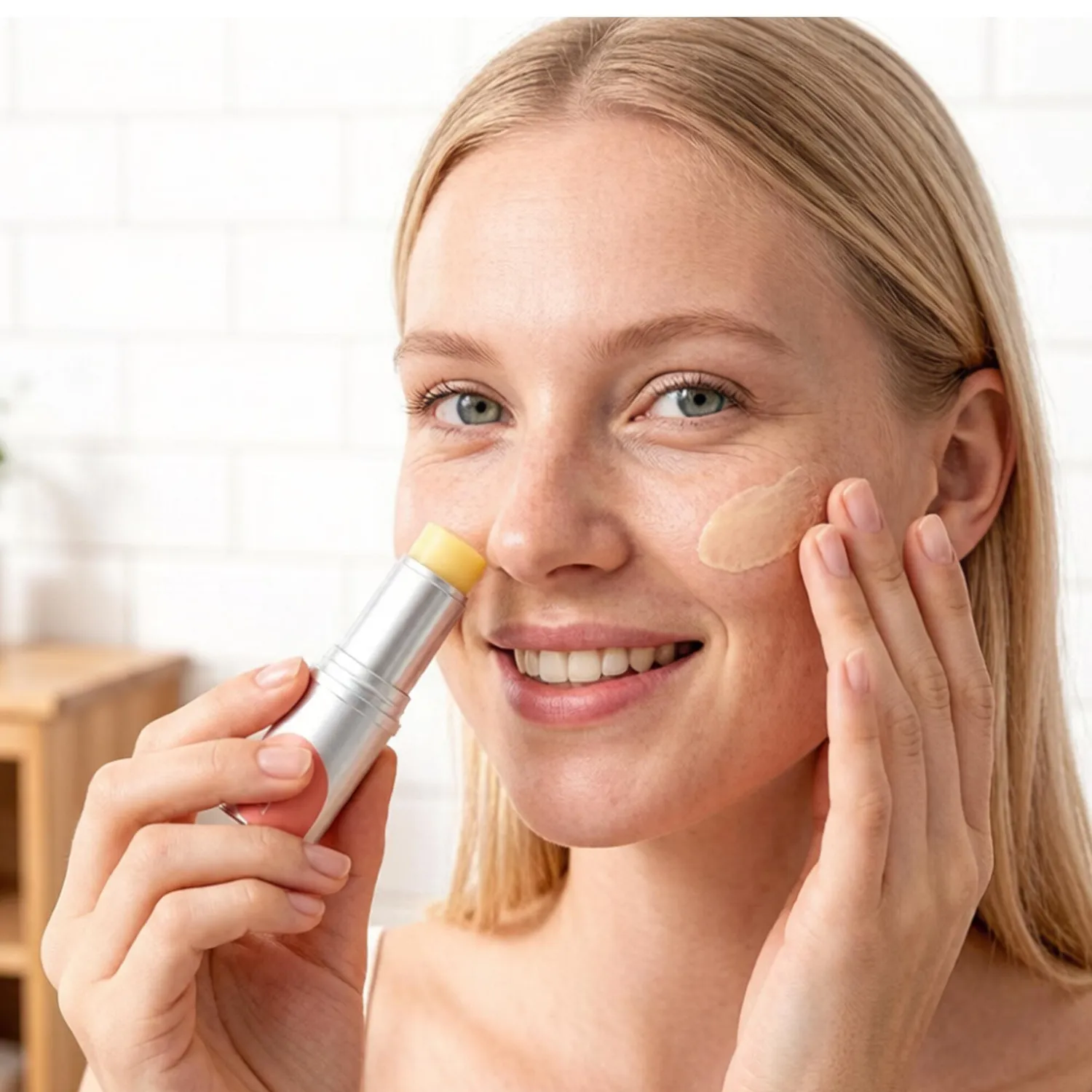 COOHÉ Rose Skin & Lip Balm läppbalsam torr hud