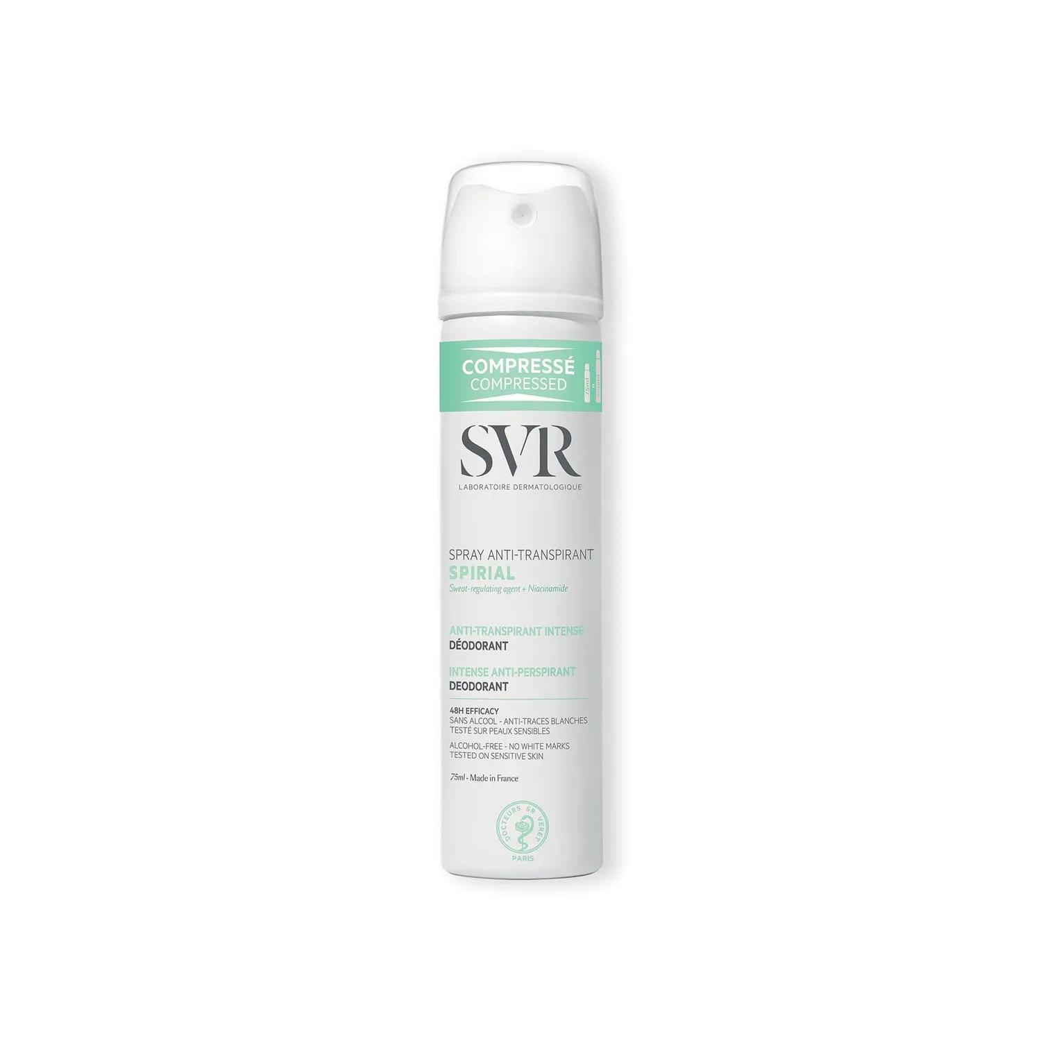 SVR Spirial spray deodorant 75 ml känslig hud