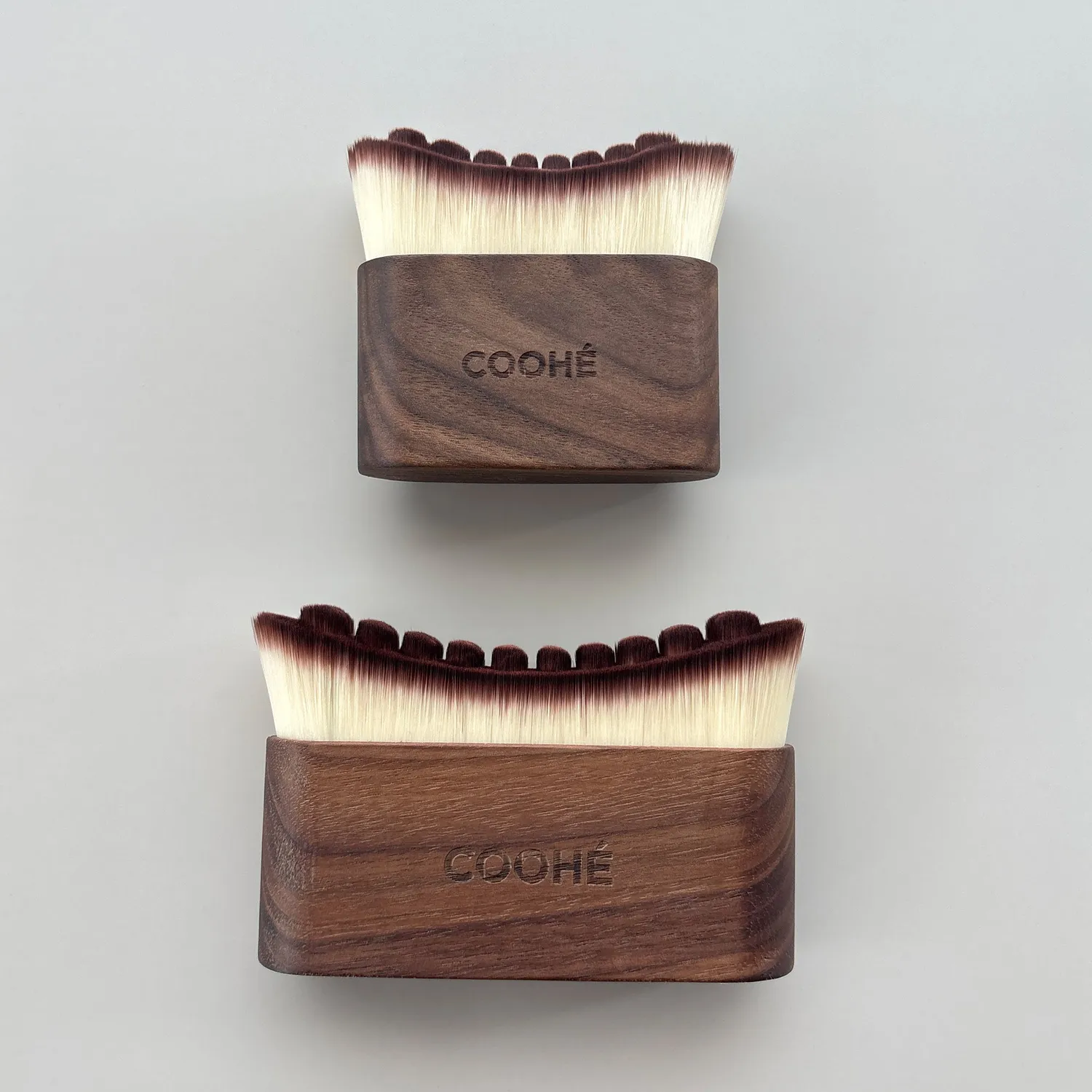 COOHÉ Face Dry Brush ansiktsborste valnöt