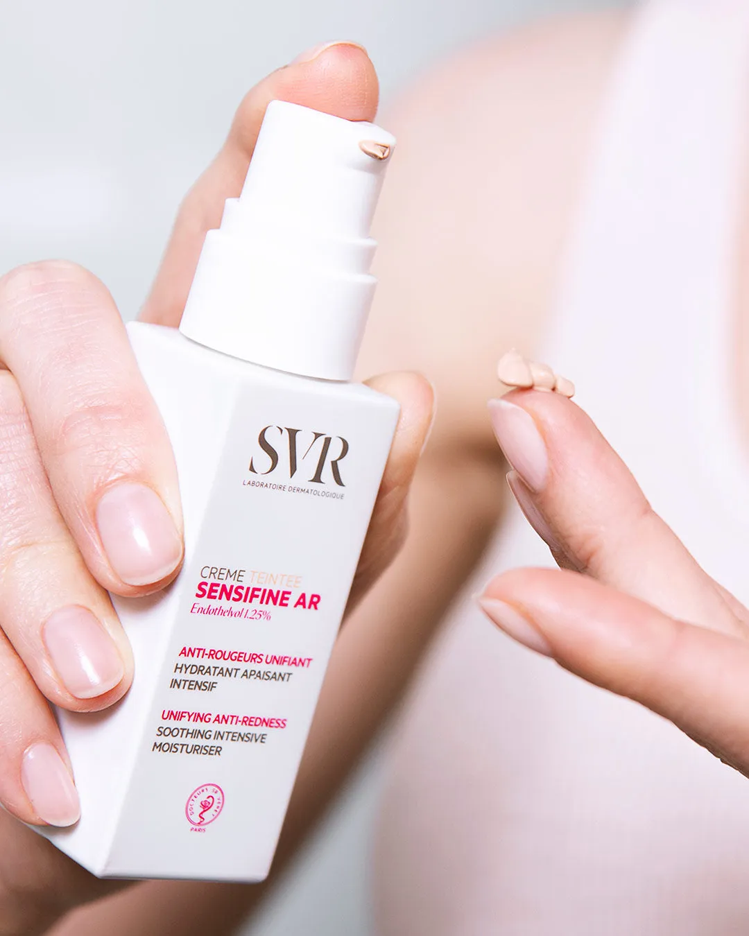 SVR Sensifine AR Crème Teintée färgad kräm 40ml rodnad