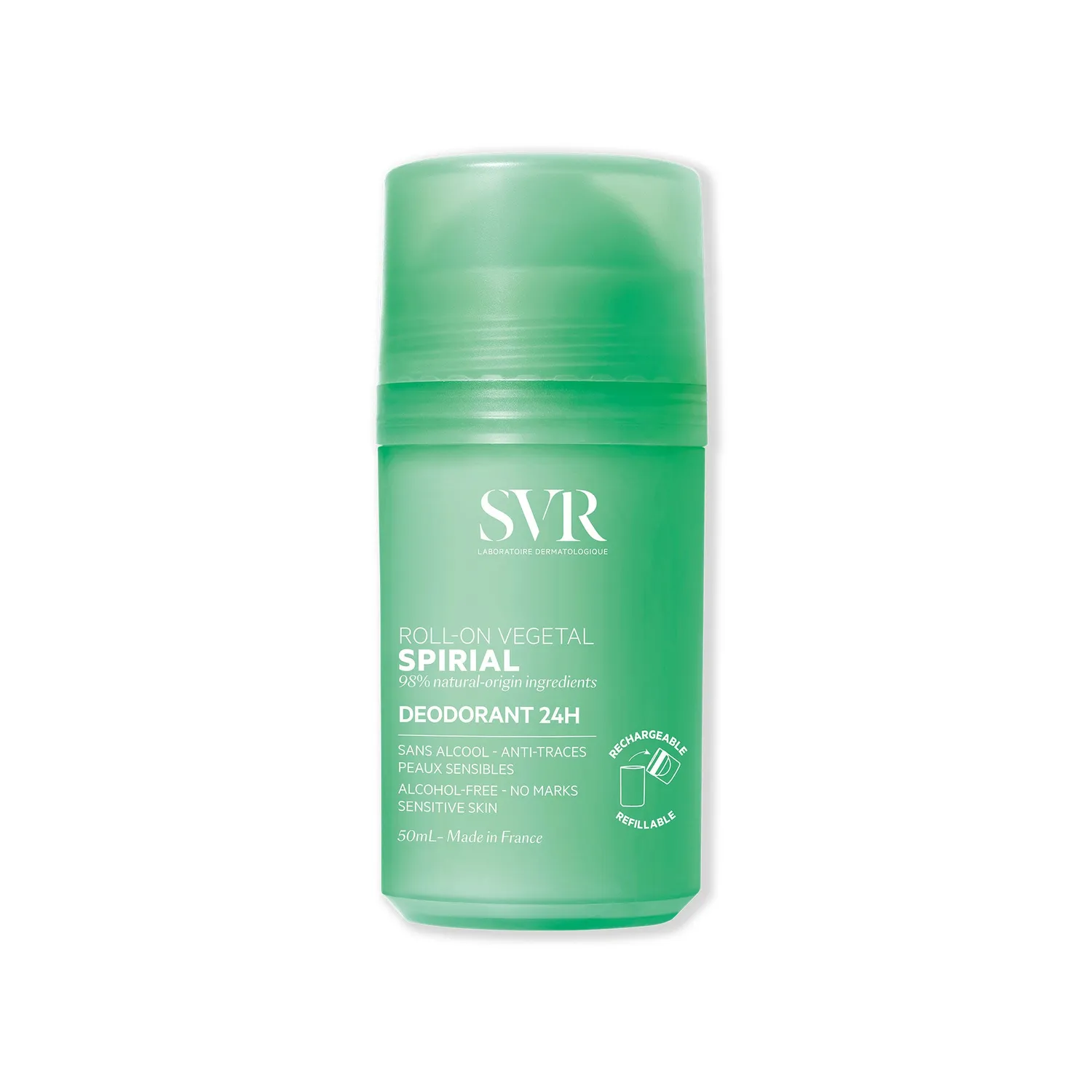 SVR Spirial Roll-On deodorant 50 ml aluminiumfri