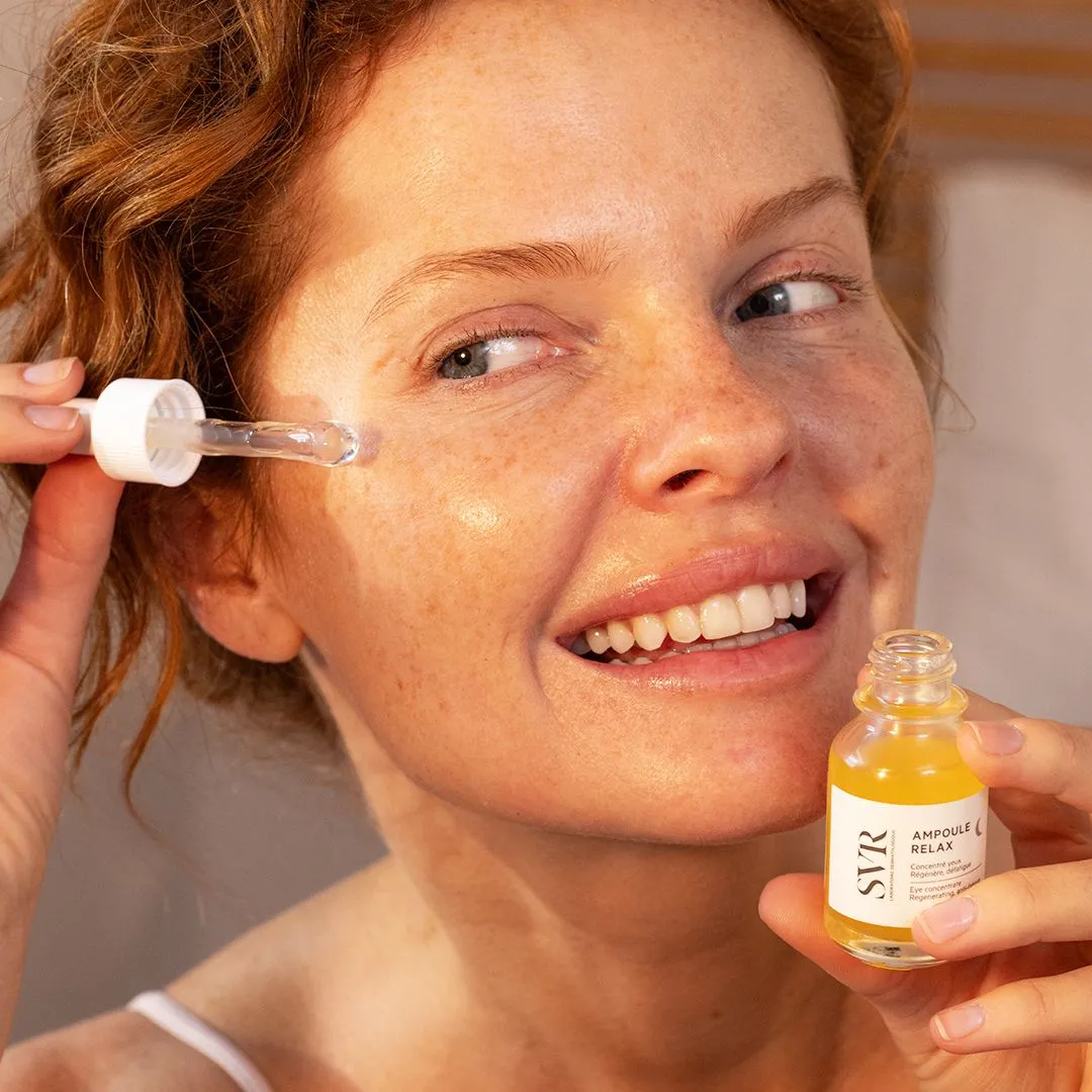 SVR Ampoule Relax ögonserum 15ml mörka ringar