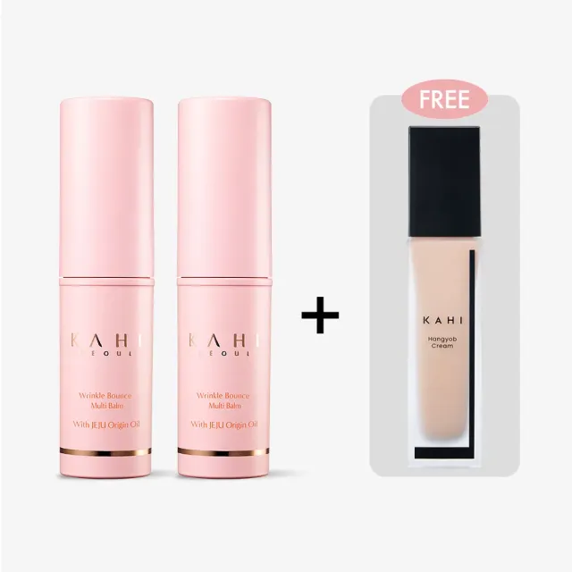 KAHI Multi Balm stick original balm 2-pack + cream glow