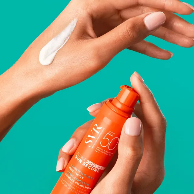 SVR Sun Secure Fluide Photo-Age SPF50+ solskydd 40ml parfymfri
