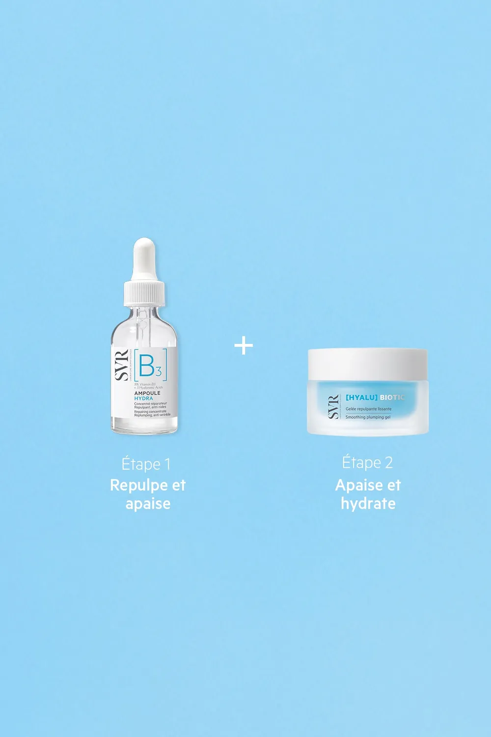 SVR Biotic Duo Hydratation set för glåmig hy