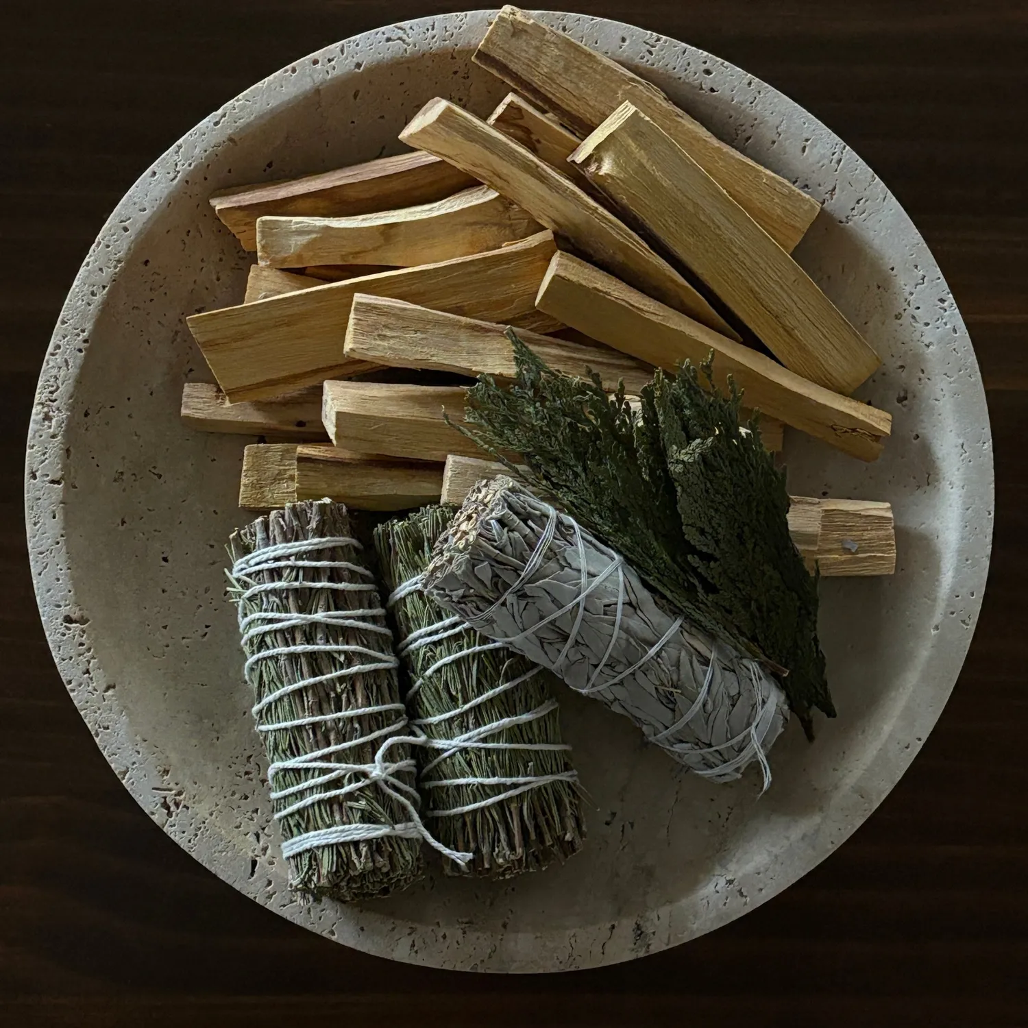 COOHÉ Cedar vit salvia smudge sticks 2-pack